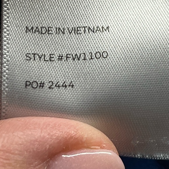 Figs Technical Collection Royal Blue Scrub Top size large PO# 2444 - Picture 8 of 8